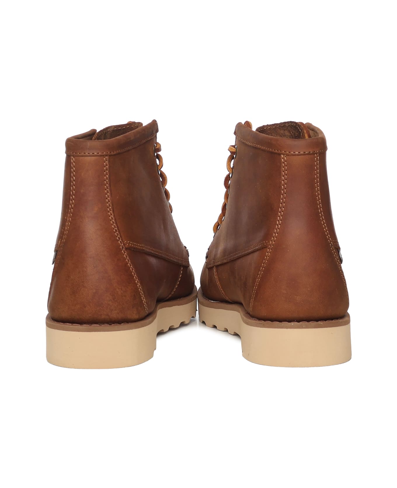Sebago Tala Mid Crazy Horse Ankle Boots - BROWN TAN