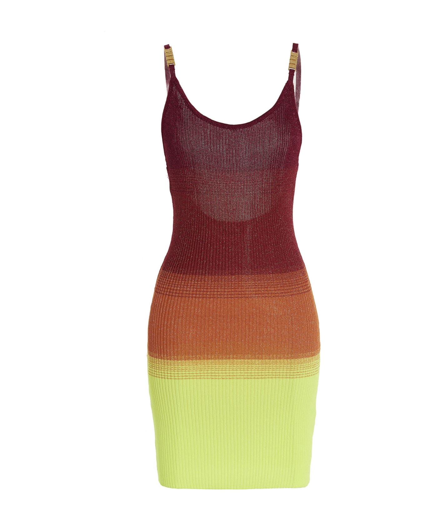 GCDS Multicolor Lurex Dress - Multicolor
