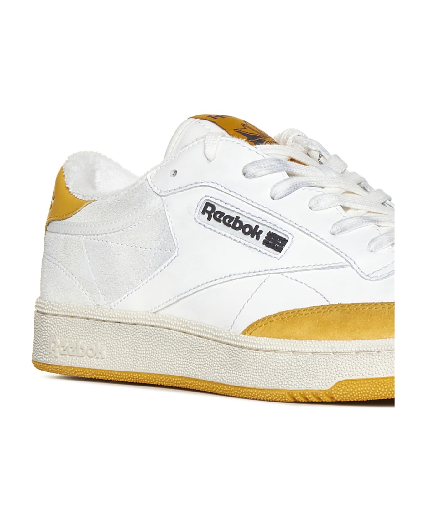 Reebok Sneakers - White orange