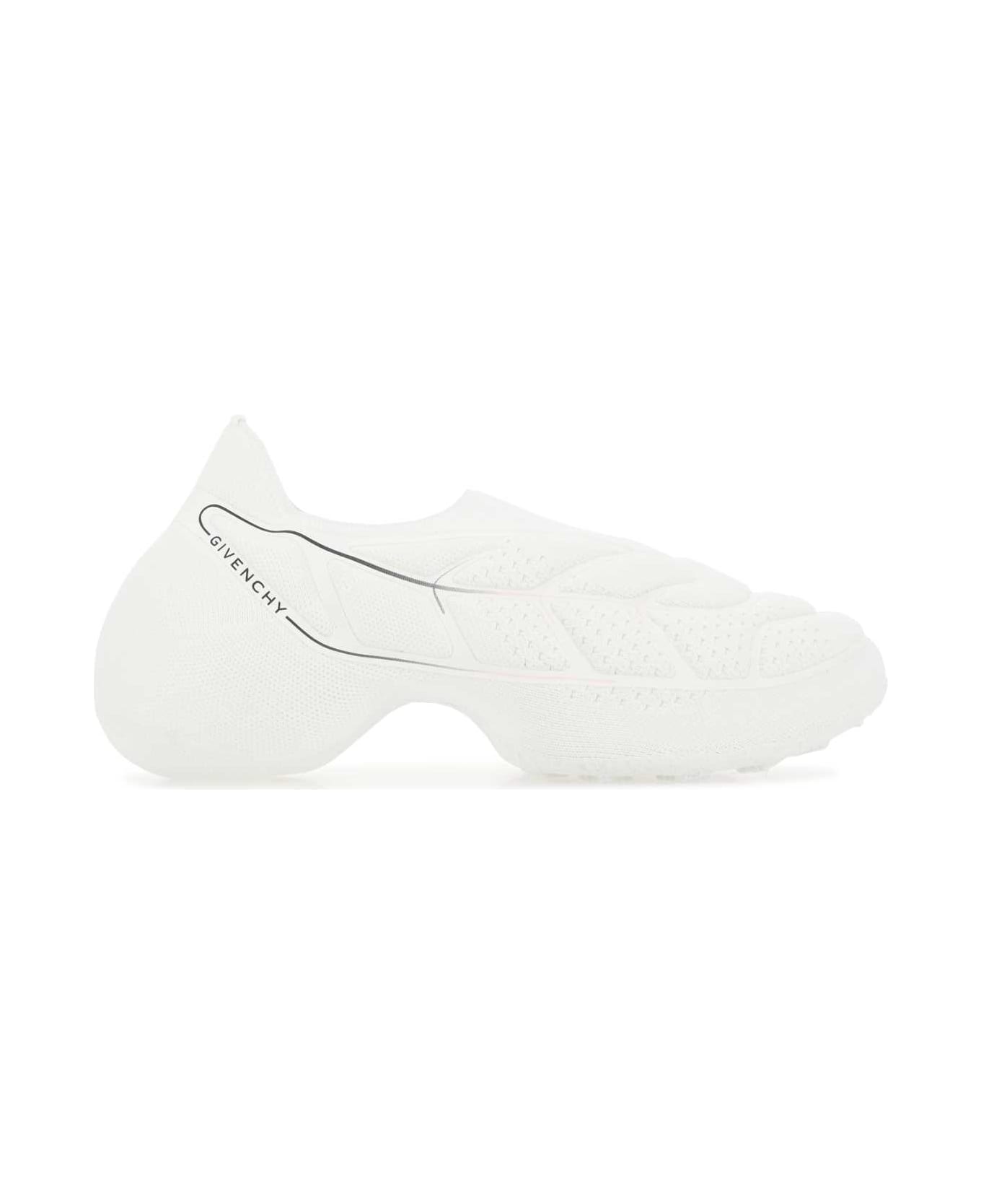 Givenchy White Fabric Tk-360+ Slip Ons - 149
