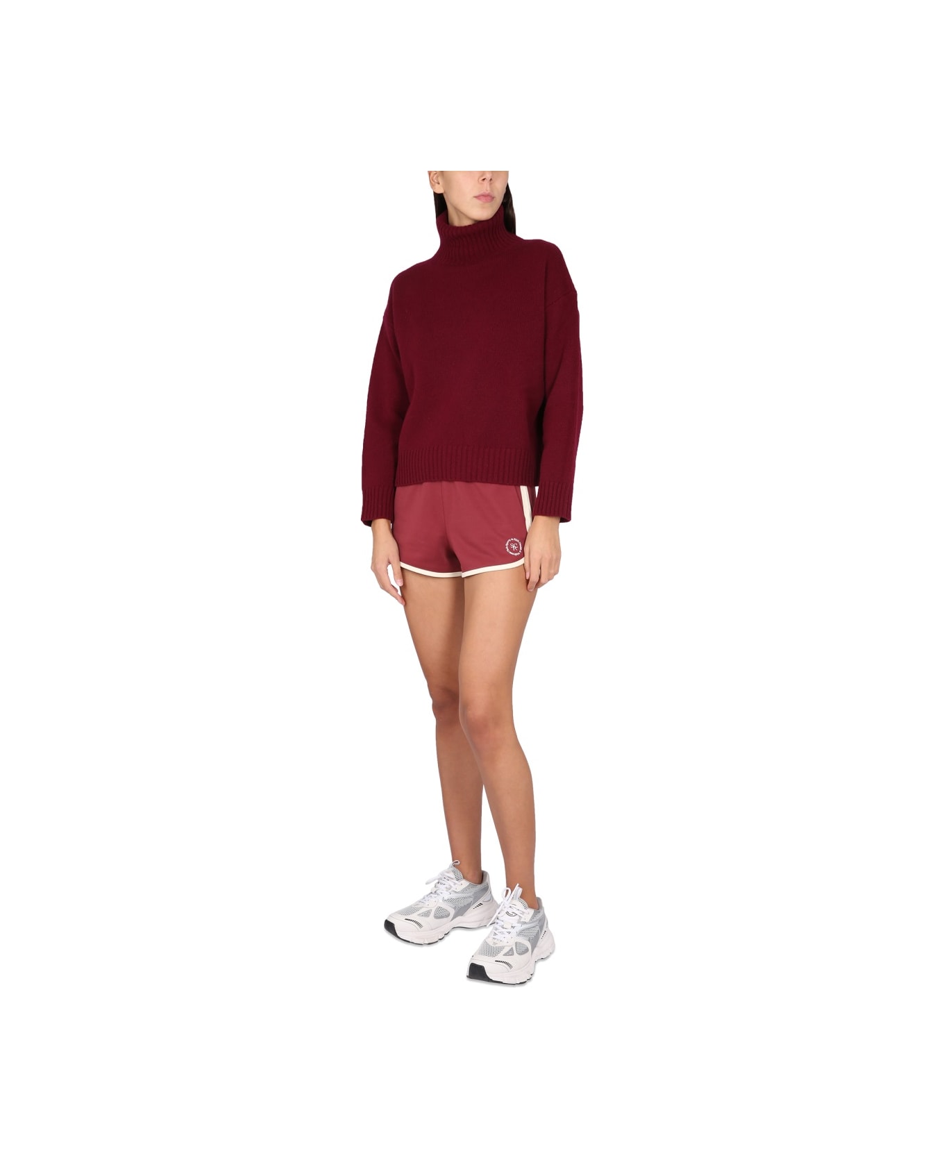 Sporty 
Rich Turtleneck Shirt - PURPLE