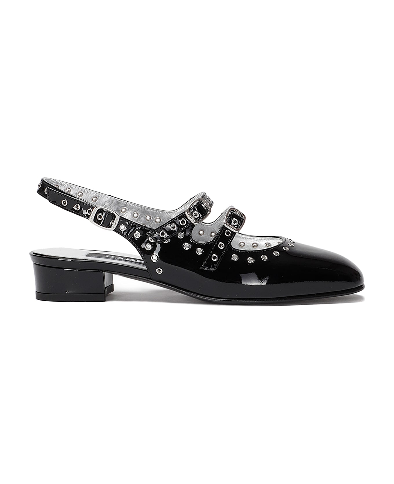 Carel Queen - BLACK PATENT LEATHER