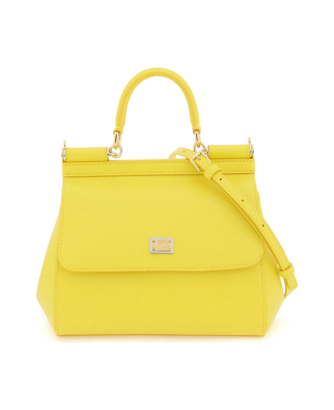 Dolce & Gabbana Sicily Handbag - GIALLO INTENSO (Yellow)