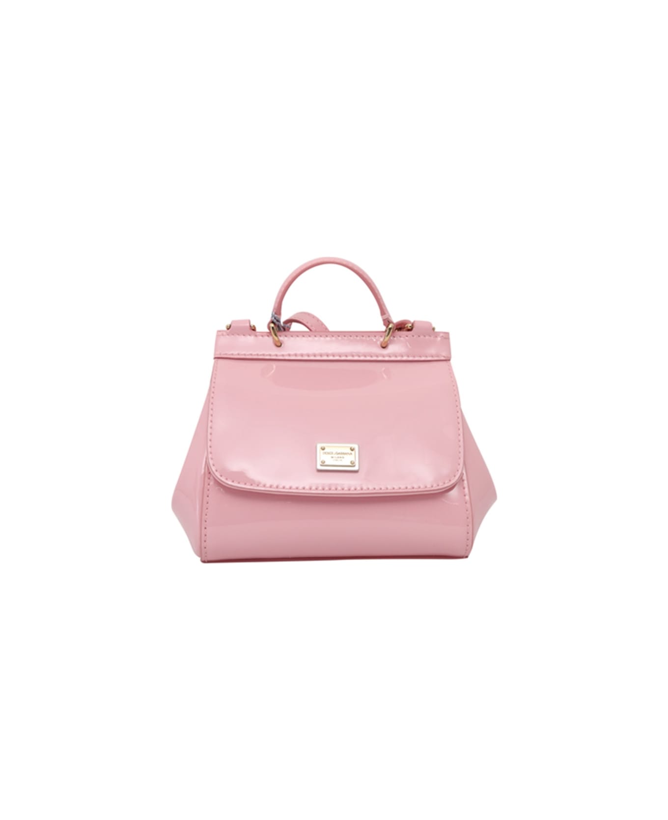 Dolce & Gabbana Shoulder Bag "patent Leather" - PINK
