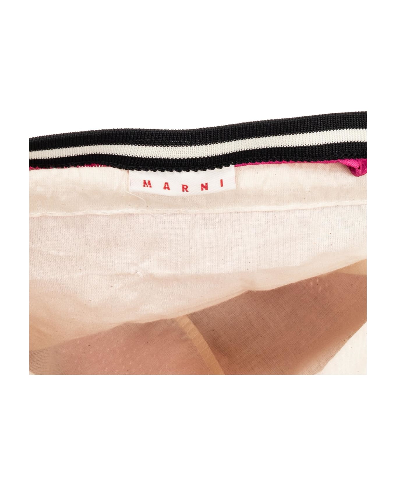 Marni Shopper Bag With Logo Marni