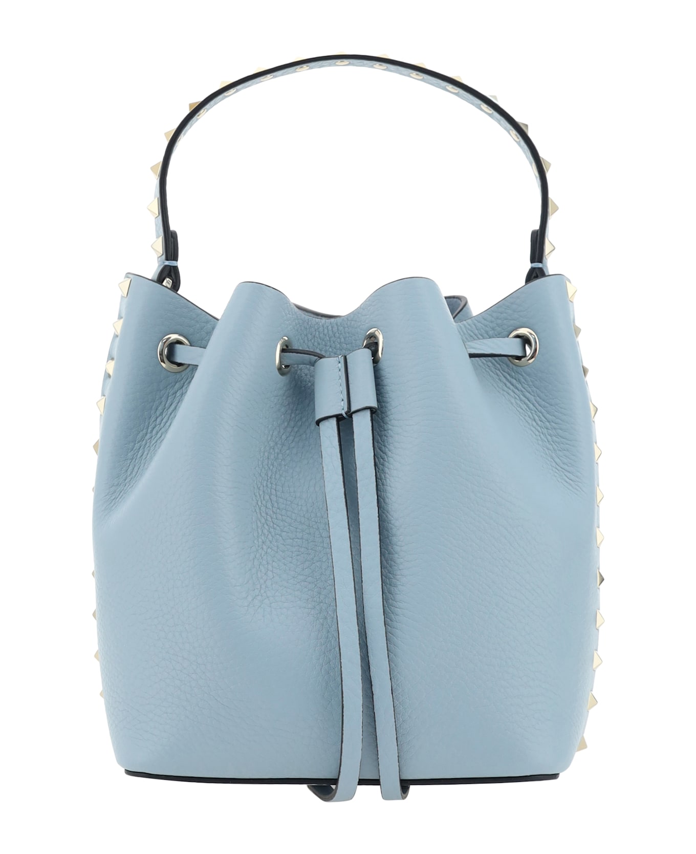 Valentino Garavani Rockstud Bucket Bag - Blu Porcellana