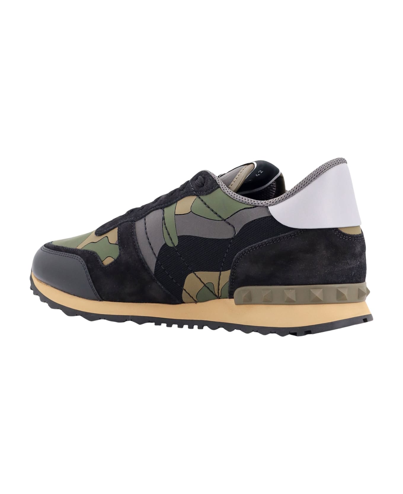 Valentino Garavani Rockrunner Sneakers - Green