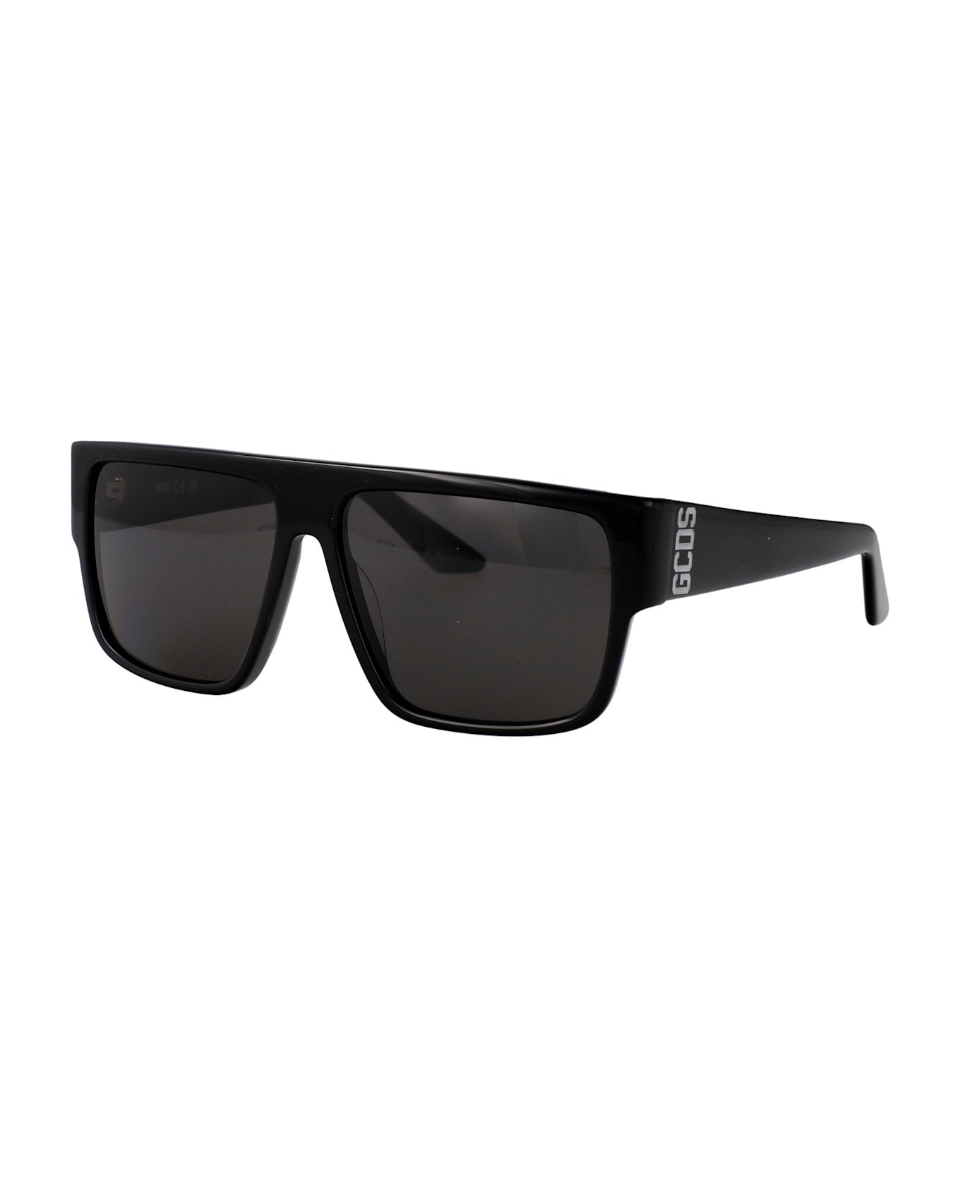 GCDS Gd0063 Sunglasses - nero lucido / fumo