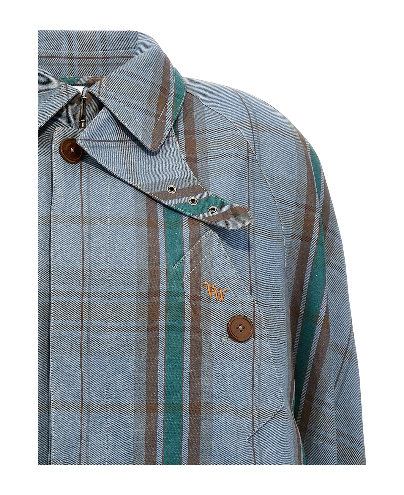 Vivienne Westwood 
cut Off Graziano
 Trench Coat - Multicolor