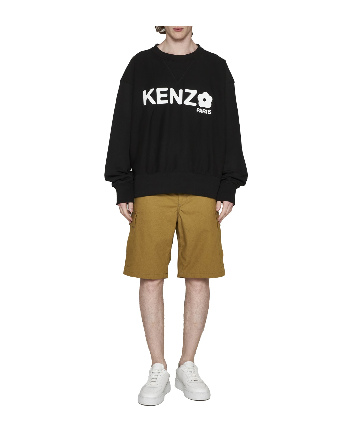 Kenzo Cargo Shorts - Tabac
