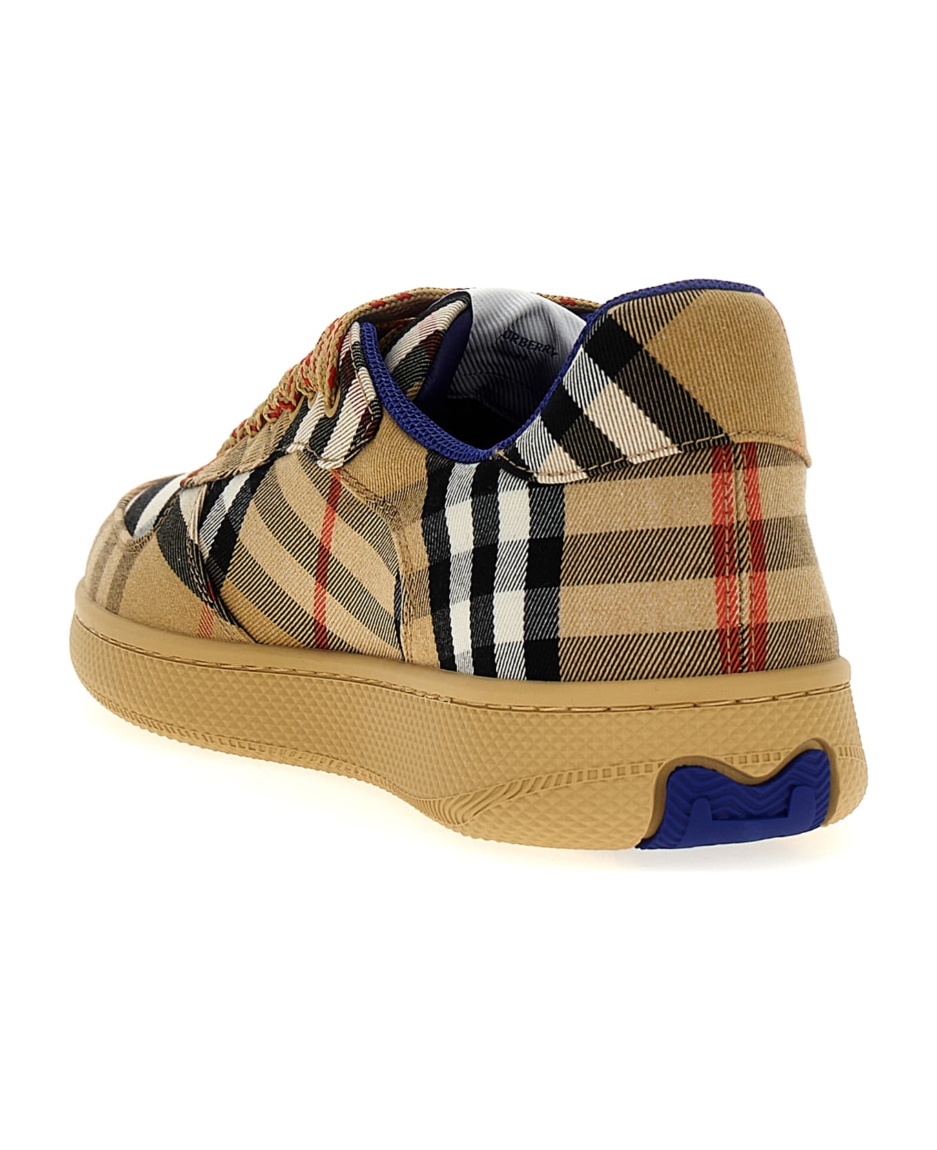 Burberry 'terrace Check' Sneakers - Multicolor