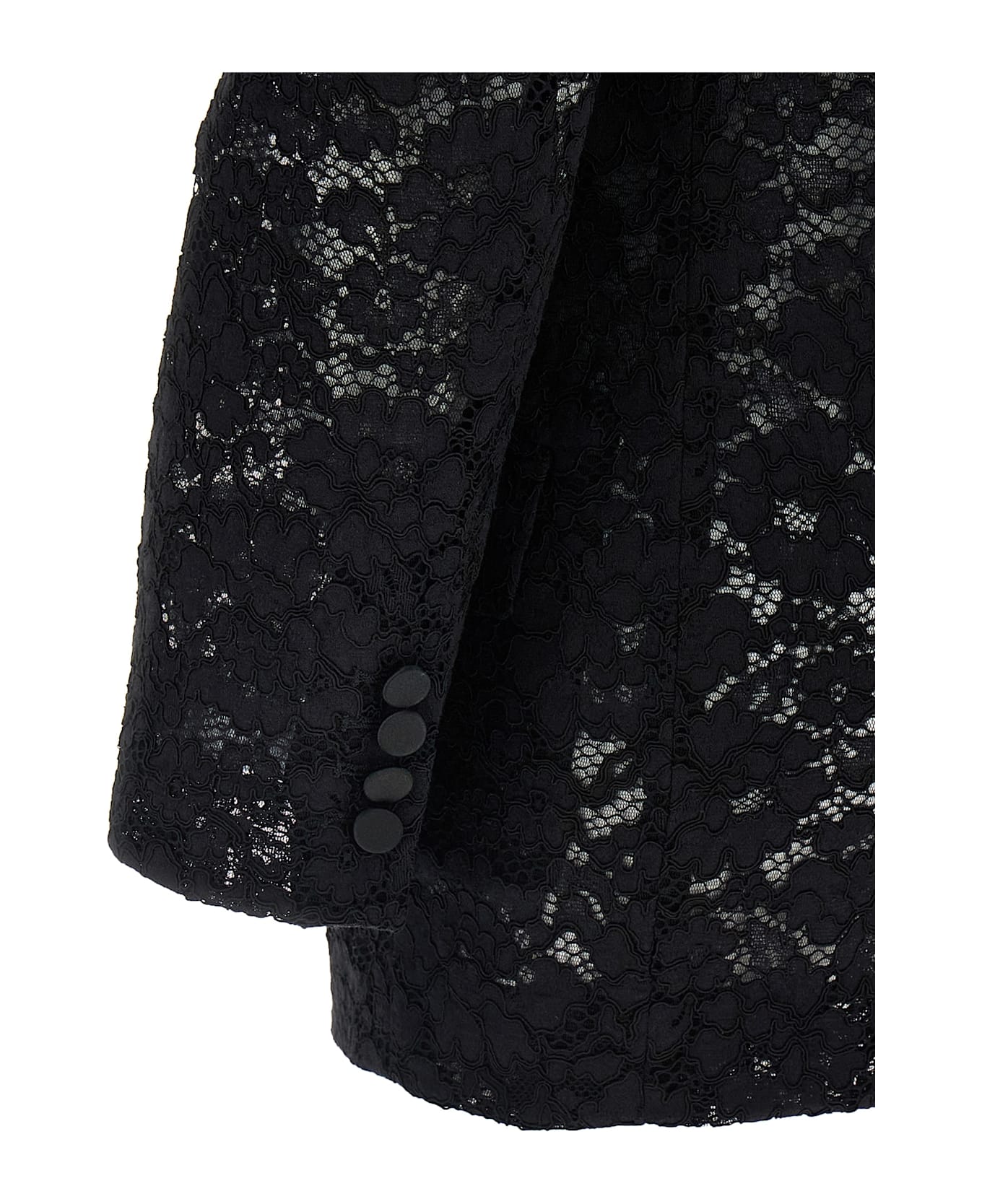 【関税&送料込み】Saint Laurent Guipure Lace Blazer Saint Laurent Guipure Lace Tuxedo Blazer | italist