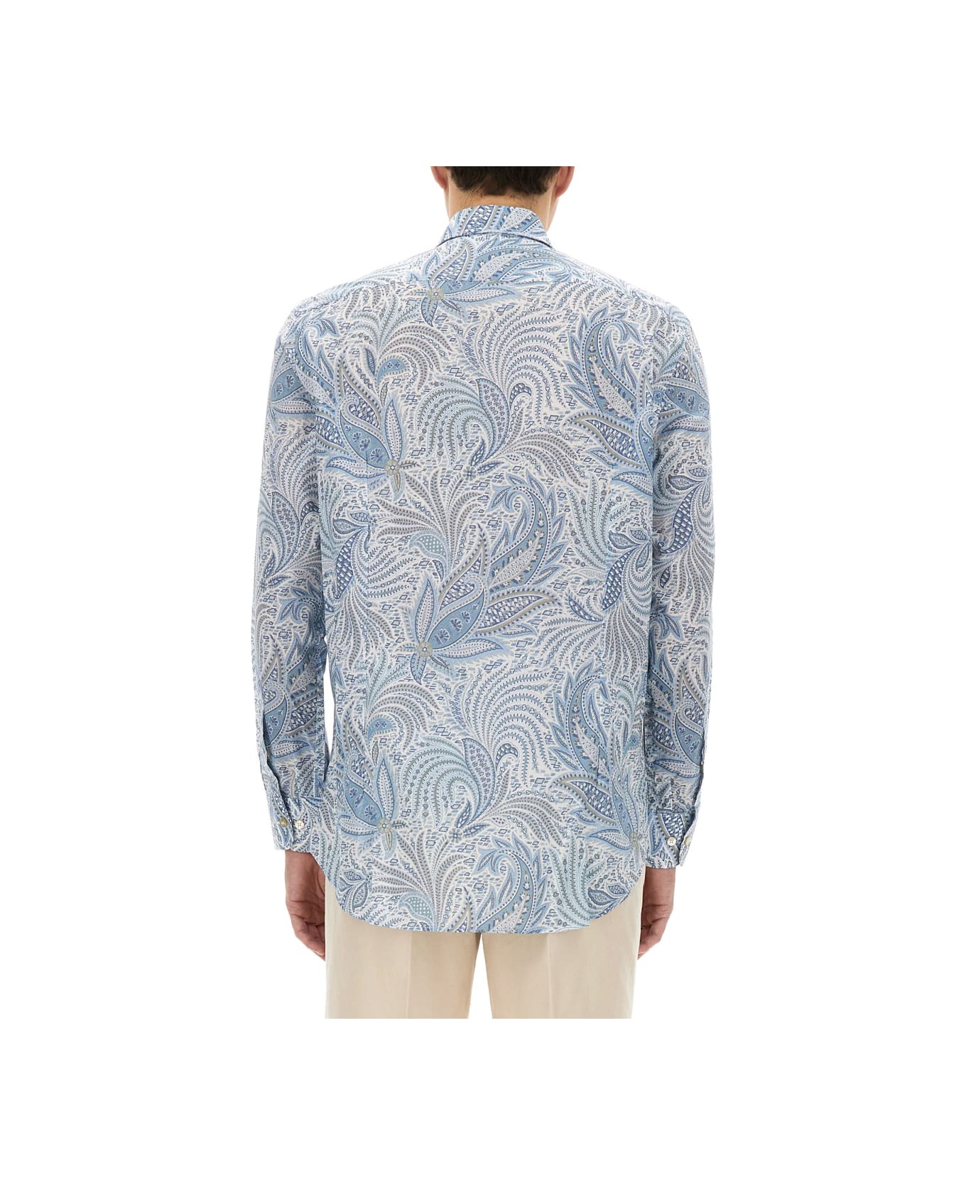 Etro Cotton Shirt - AZURE