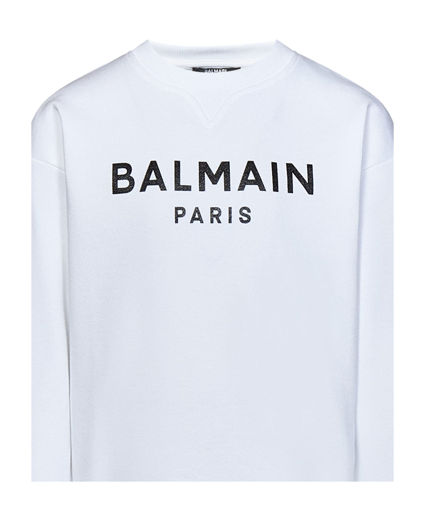 Balmain Paris Kids Sweatshirt - White