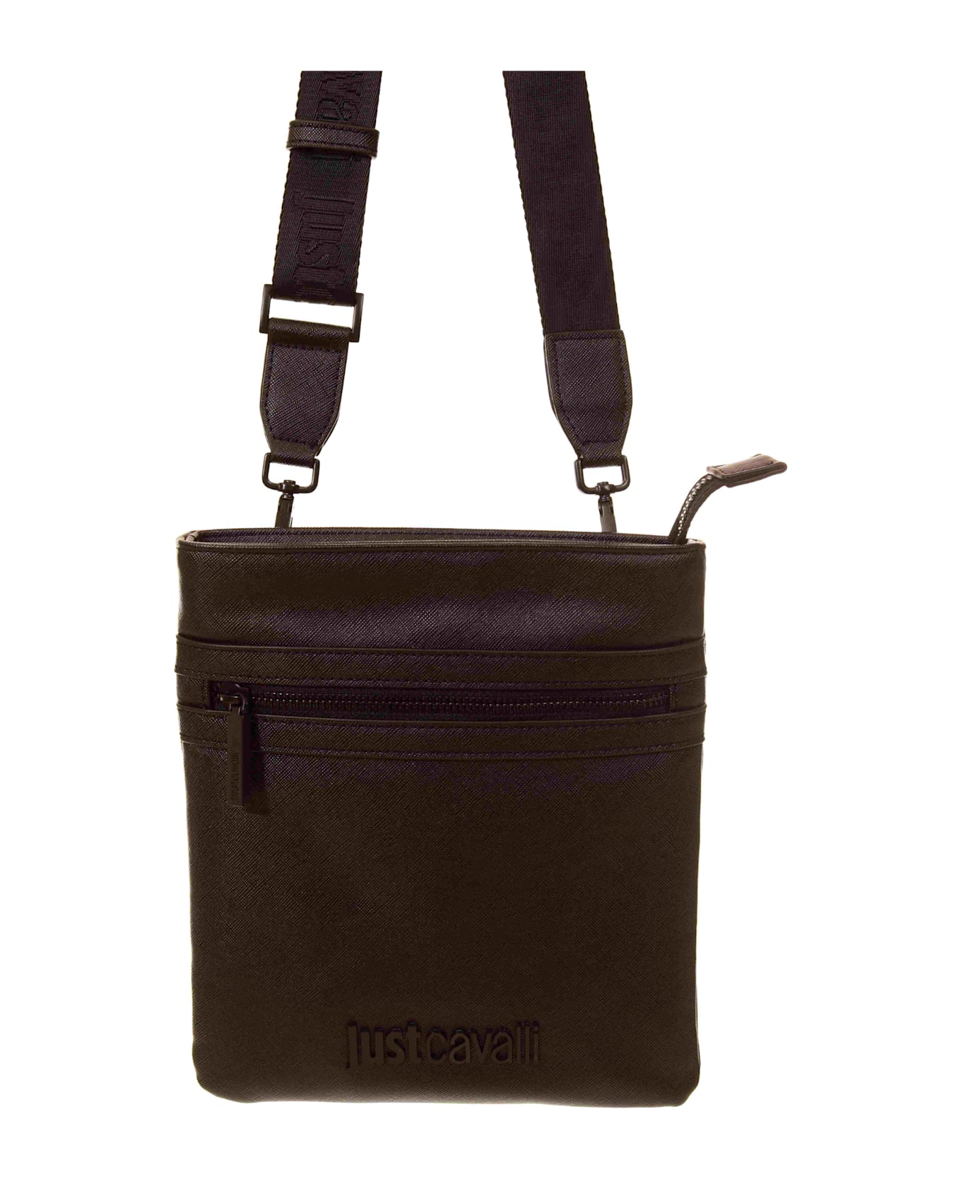 Just Cavalli Men
s Cross-body Bag - Black