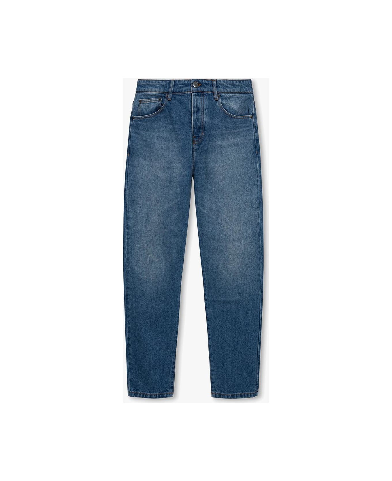 Ami Alexandre Mattiussi Jean With Slightly Tapered Legs - NAVY