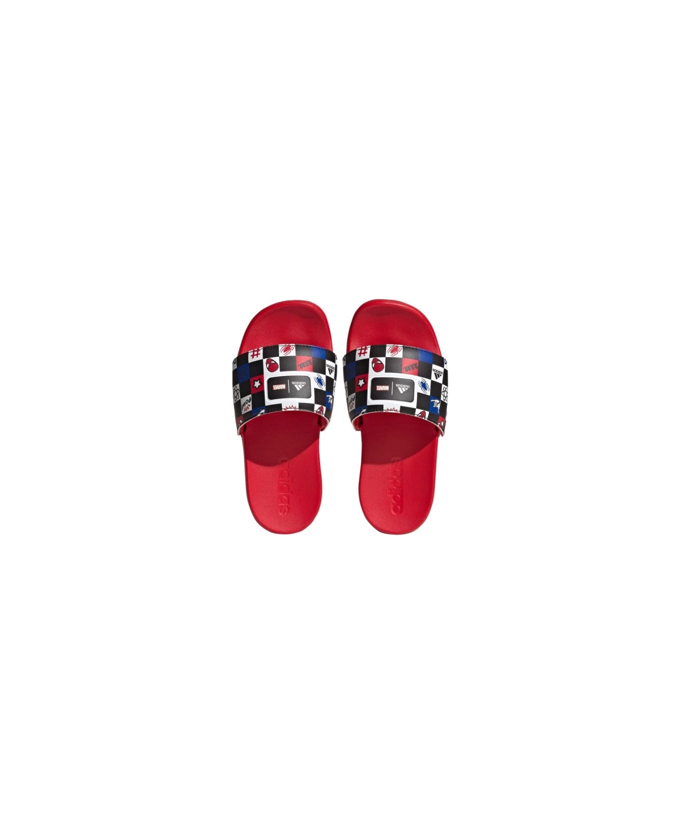 Adidas Originals Adilette Comfort Spiderman - MULTICOLOUR