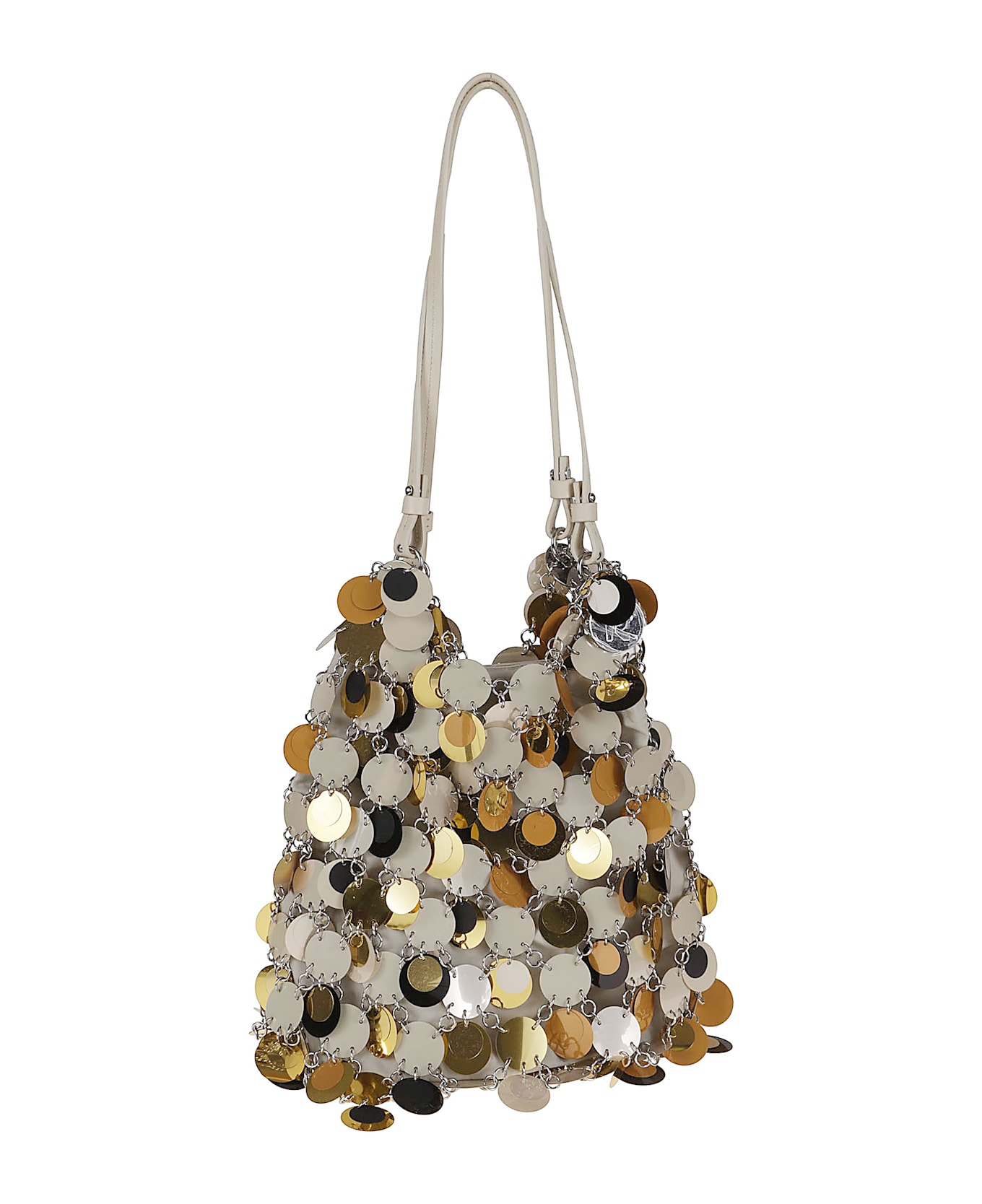 Paco Rabanne Sparkle Shoulder Bag - Guepard Silver