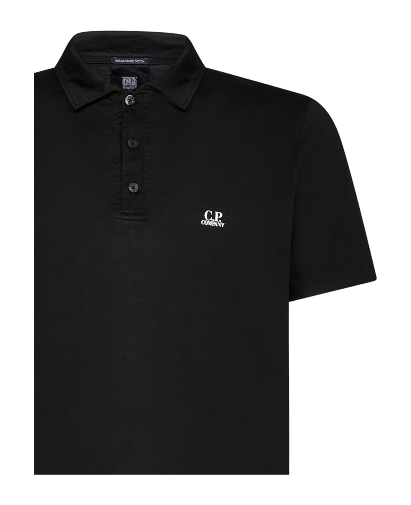 C.P. Company Polo Shirt - Black