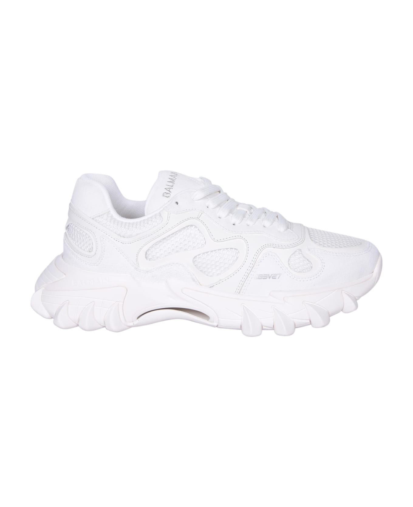 Balmain B East White Sneakers - White