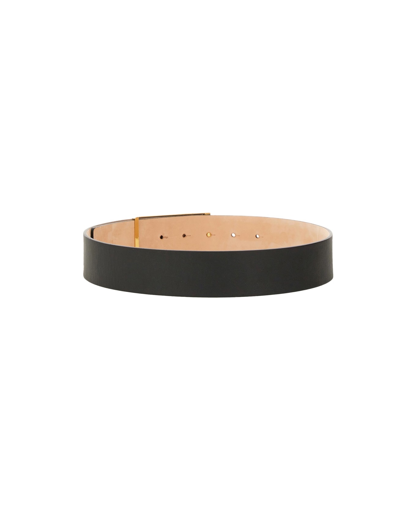 Victoria Beckham Jumbo Frame Belt - Black