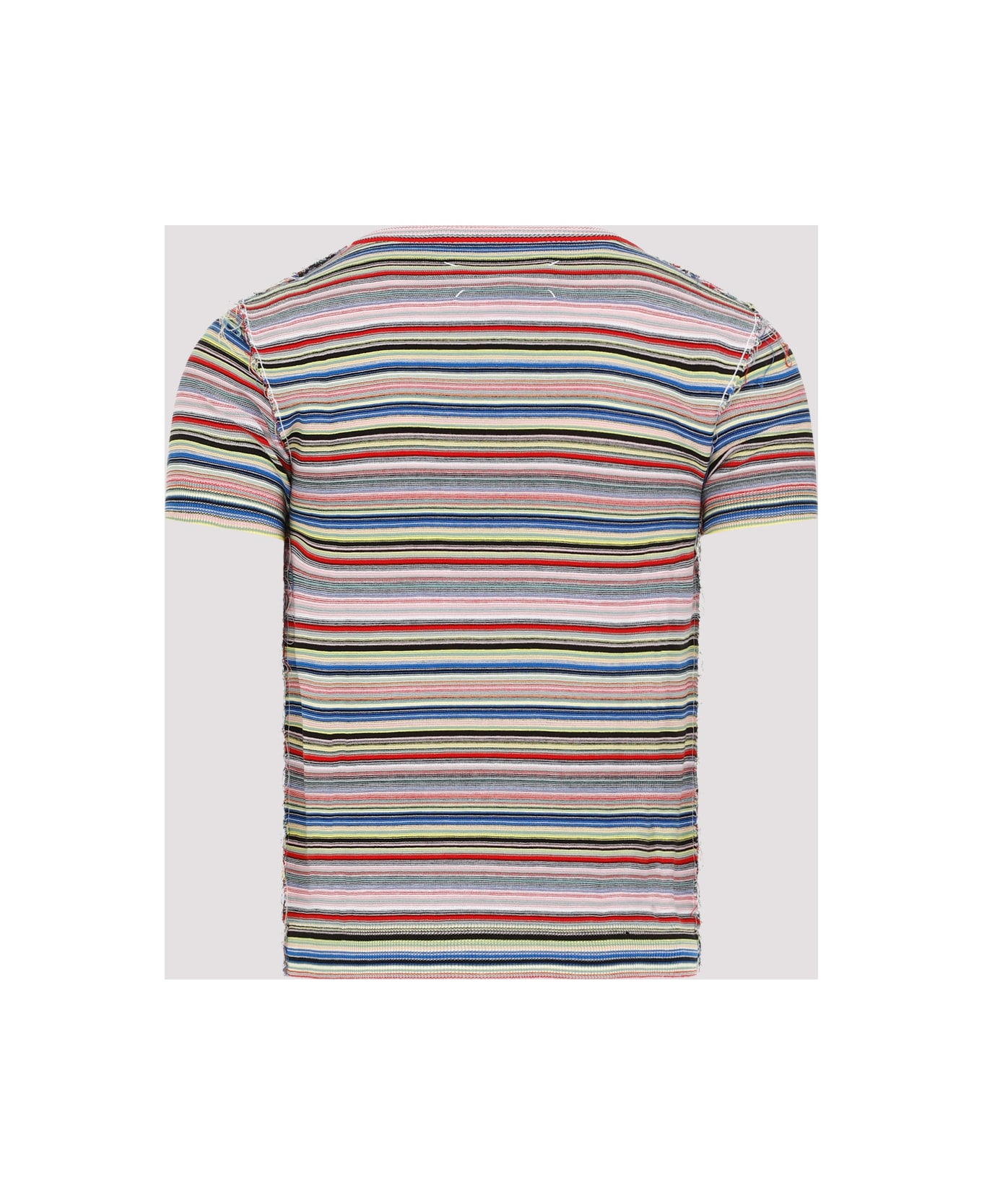 Maison Margiela Cotton Pullover - F Stripes Color Mix