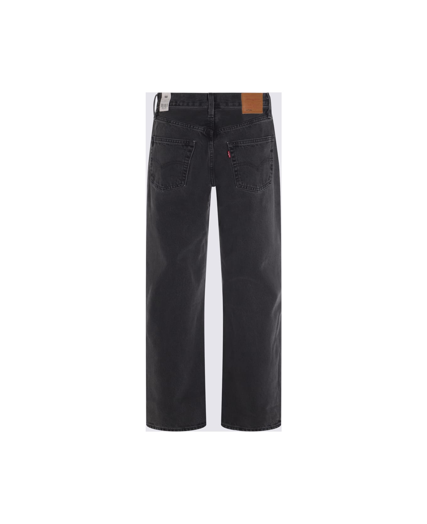 Levi
s Black Cotton 501 Jeans