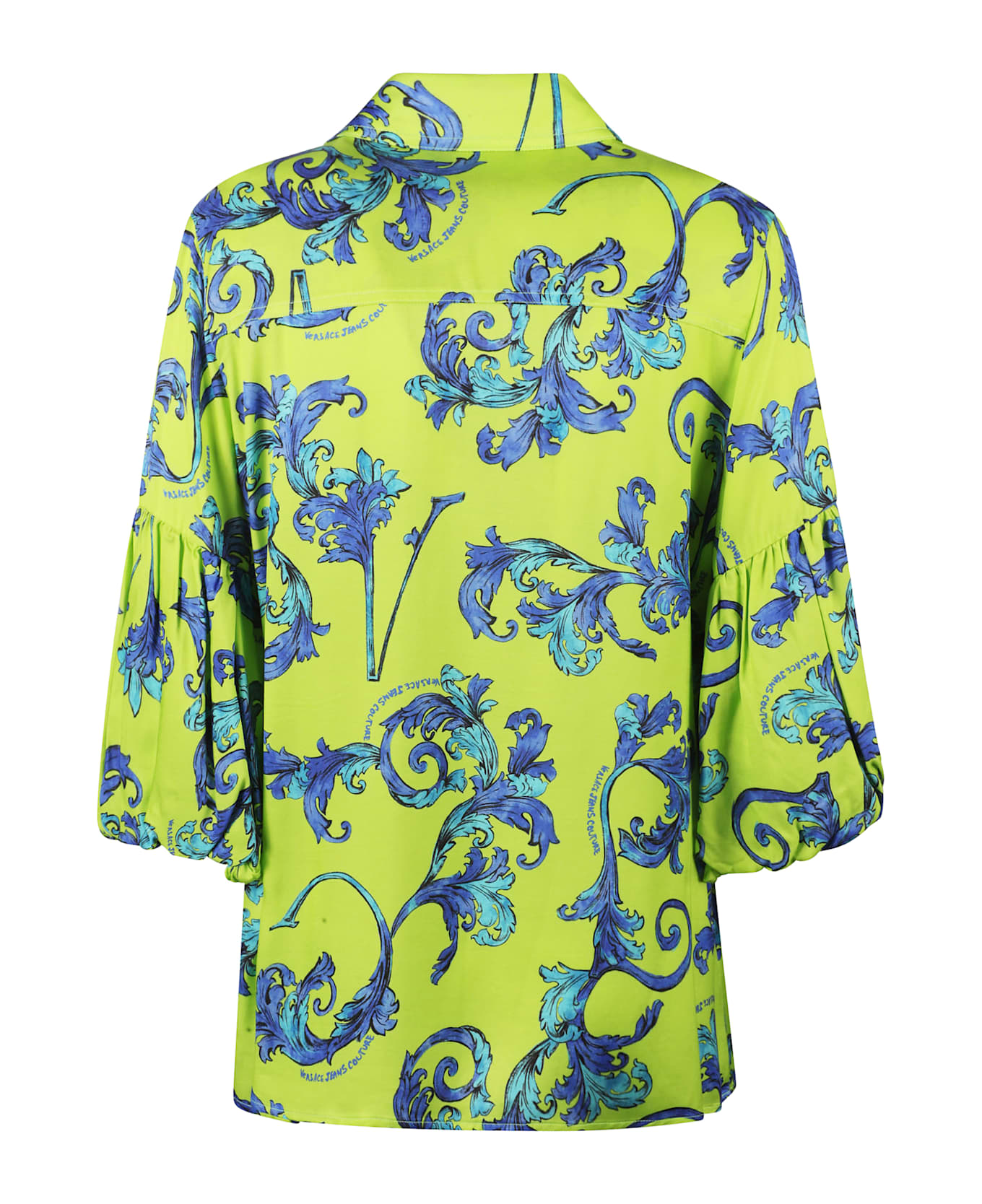Versace Jeans Couture Chest Pocket Printed Shirt - Green