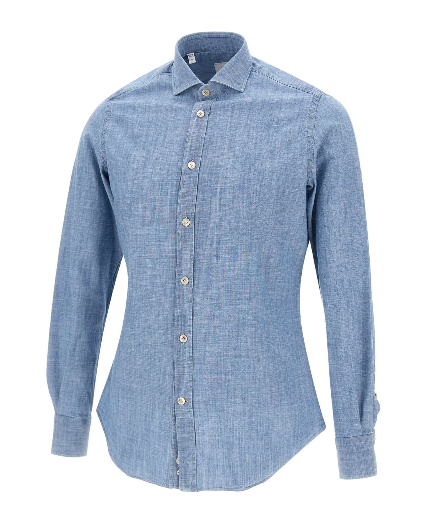 Eleventy Cotton Shirt - LIGHT BLUE