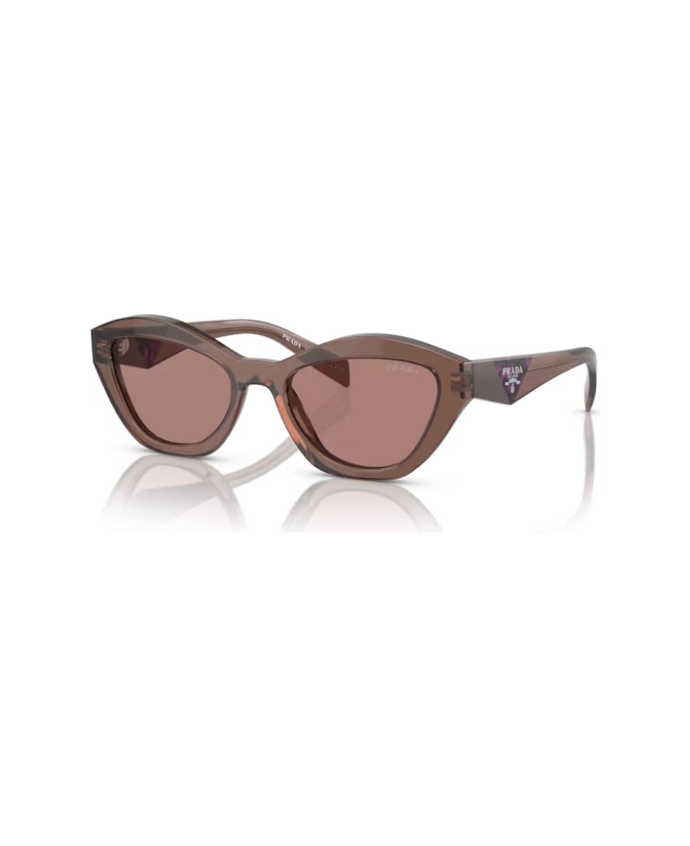 Prada Eyewear Pra02s 17o60b Sunglasses - Marrone