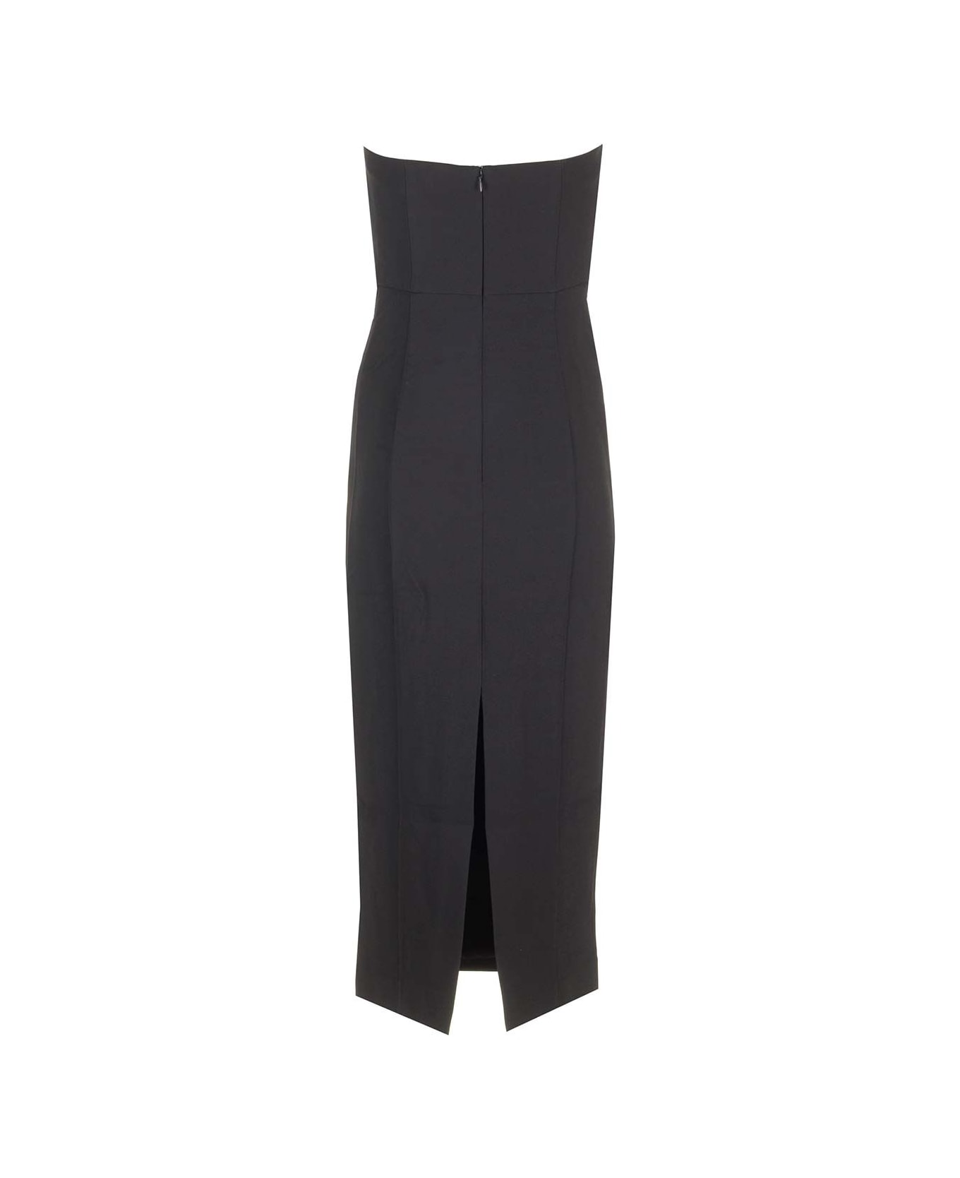 Roland Mouret Stretch Midi Dress - Black