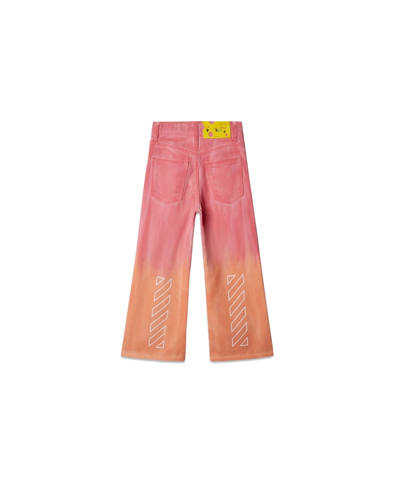 Off-White Wide Leg Pant - MULTICOLOUR