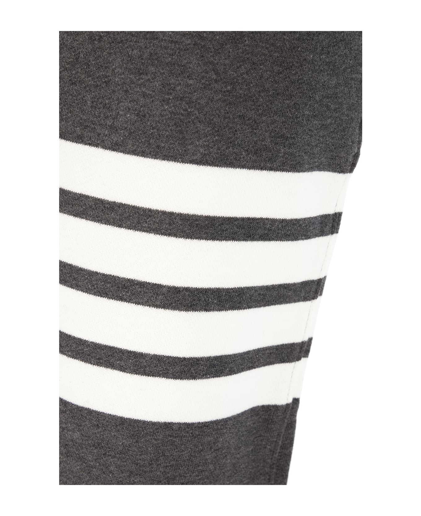 Thom Browne Dark Grey Cotton Pants - DARK GREY