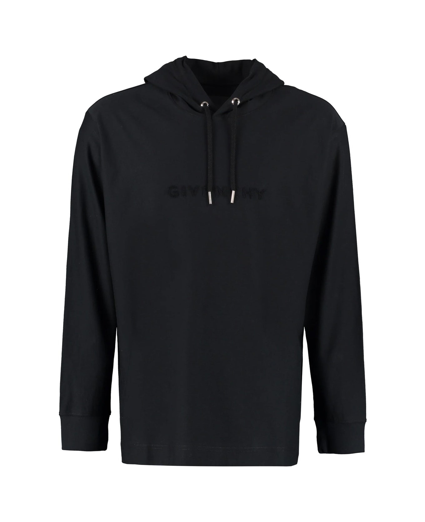 Givenchy Oversize Hooded Sweatshirt - Black フリース