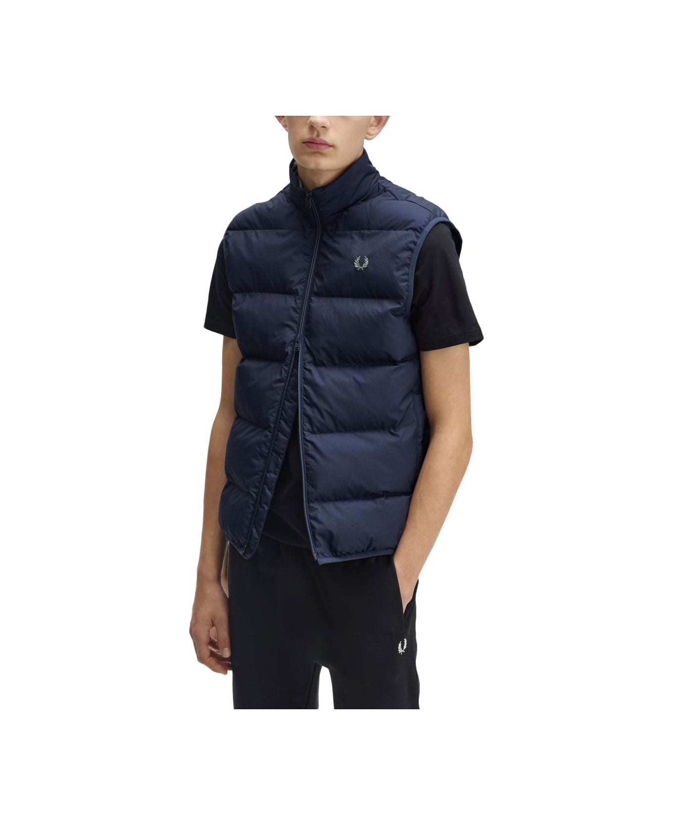 Fred Perry Thermal Vest - BLUE