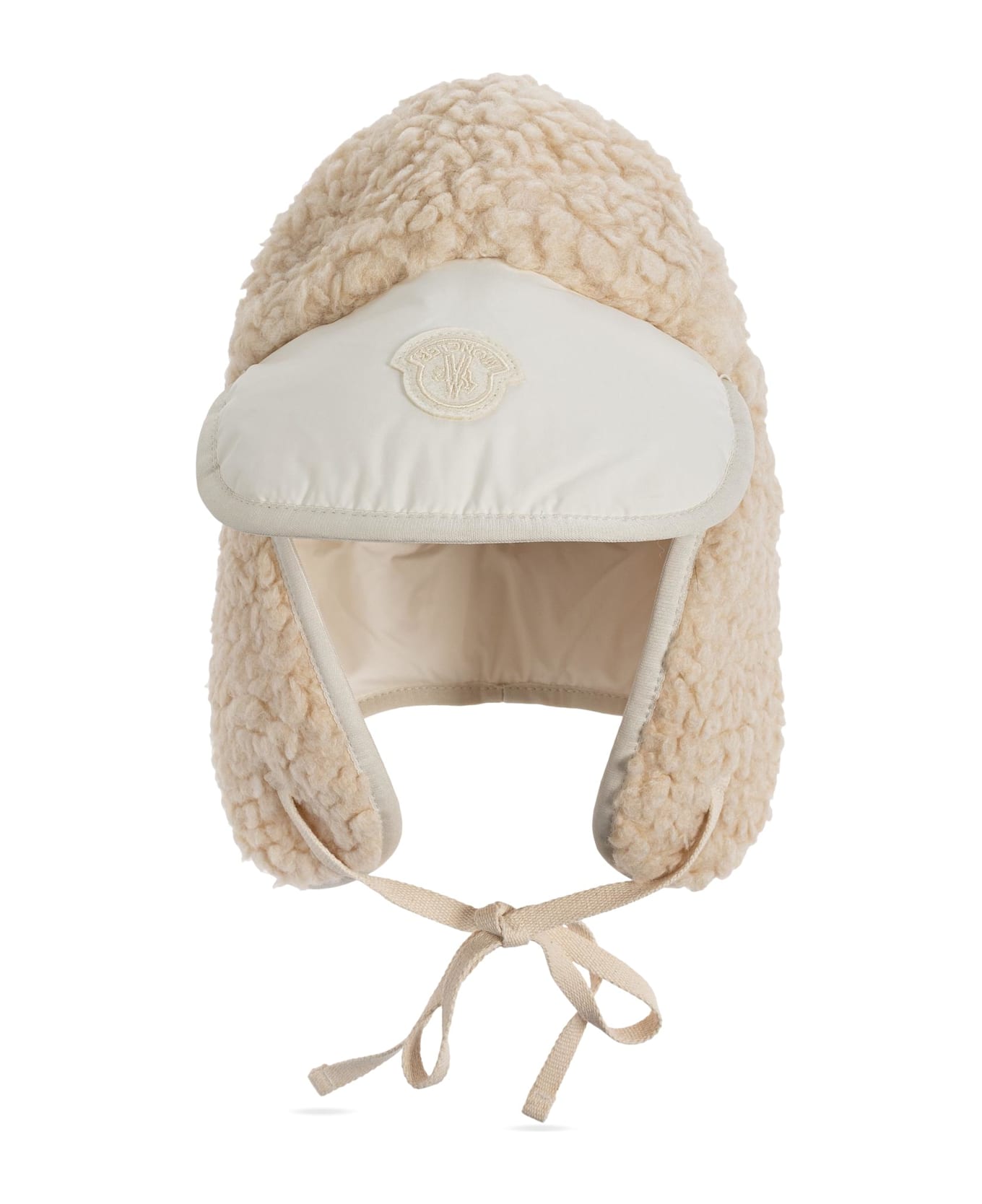 Moncler Hoodie With Logo - NEUTRALS