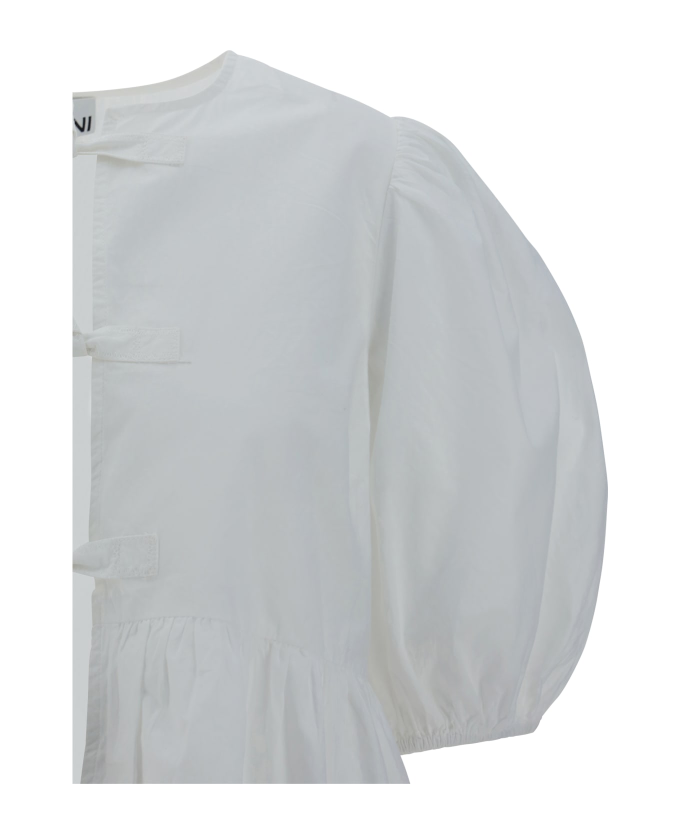 Ganni Blouse Shirt - White