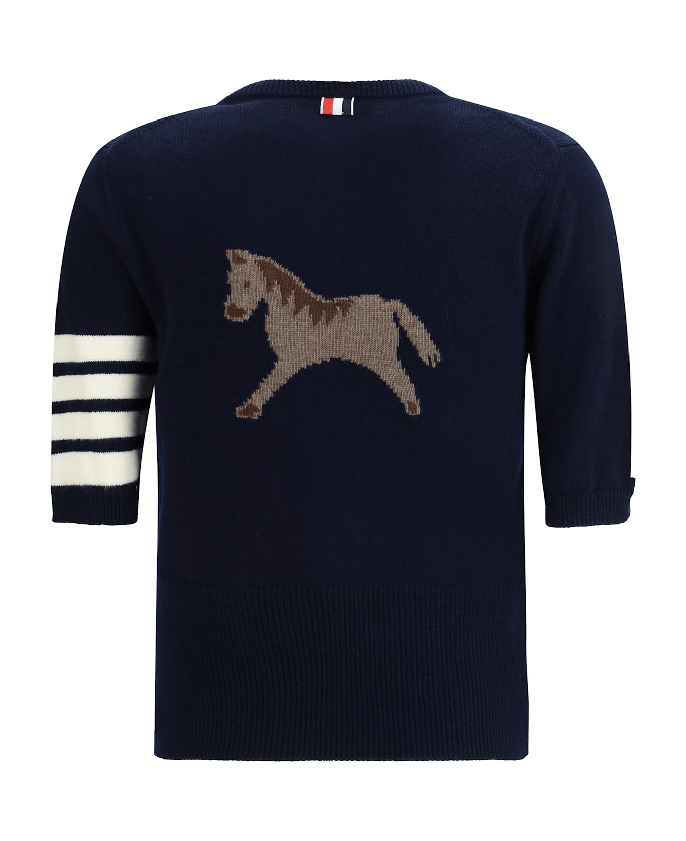 Thom Browne Short Sleeve Sweater