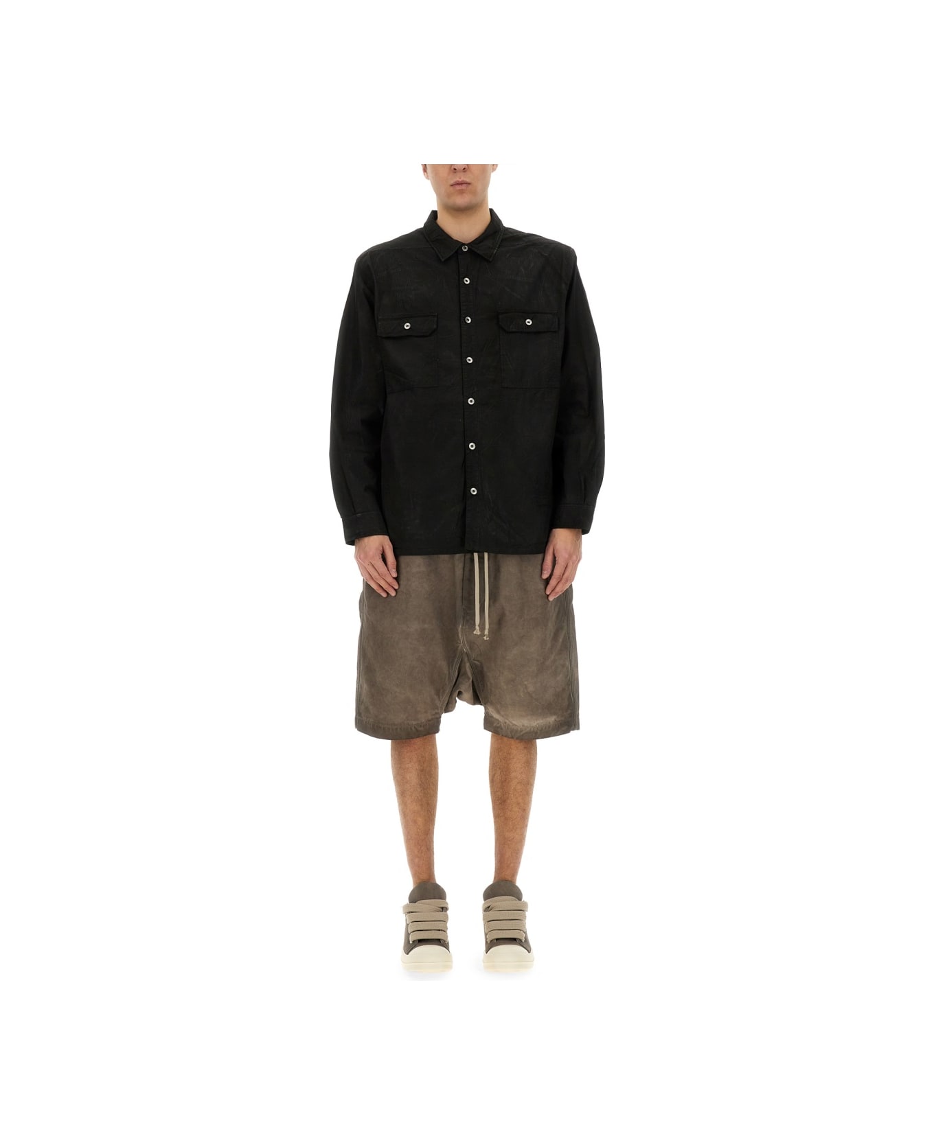 DRKSHDW Outershirt "jumbo" - BLACK