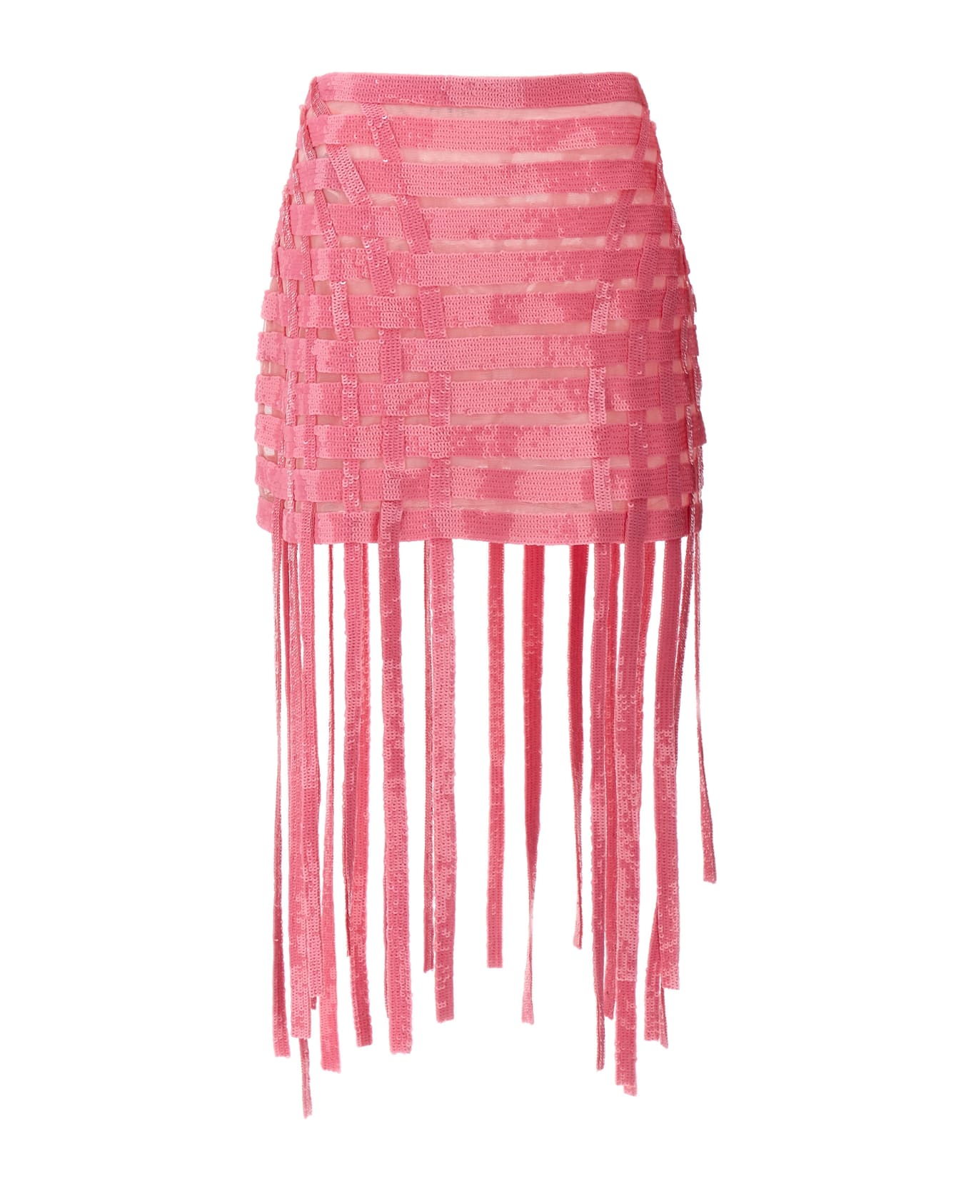 Pinko Gladiatore Mini Skirt - Pink