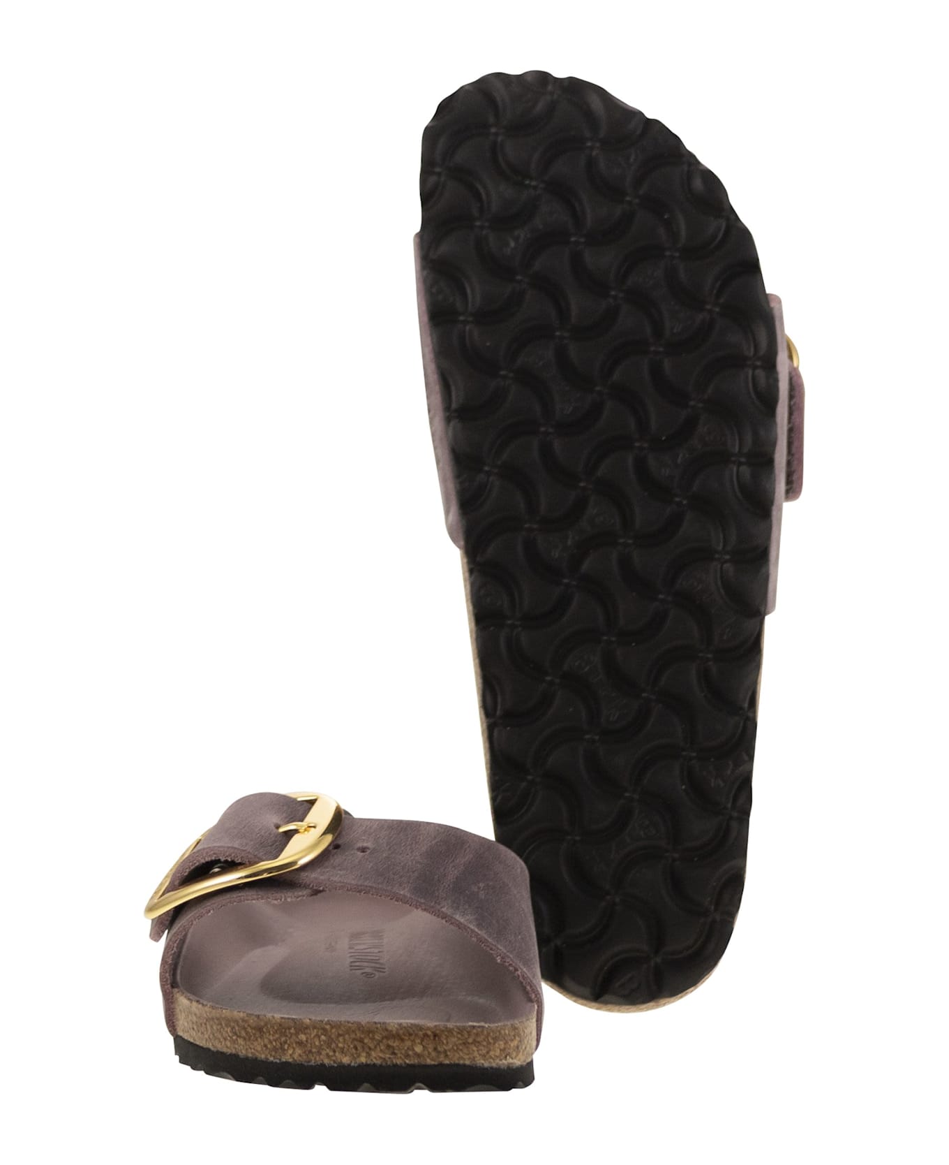 Birkenstock Madrid Big Buckle - Flat Sandal - Lilac