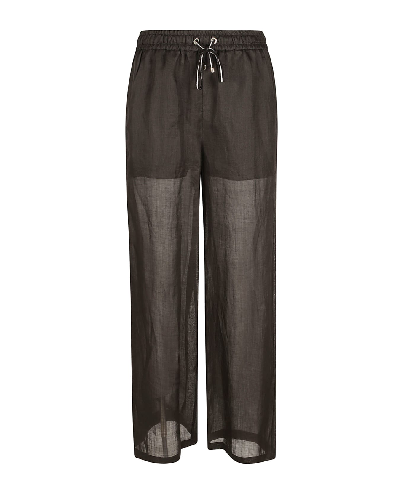Lorena Antoniazzi Straight Laced Trousers - Black ボトムス