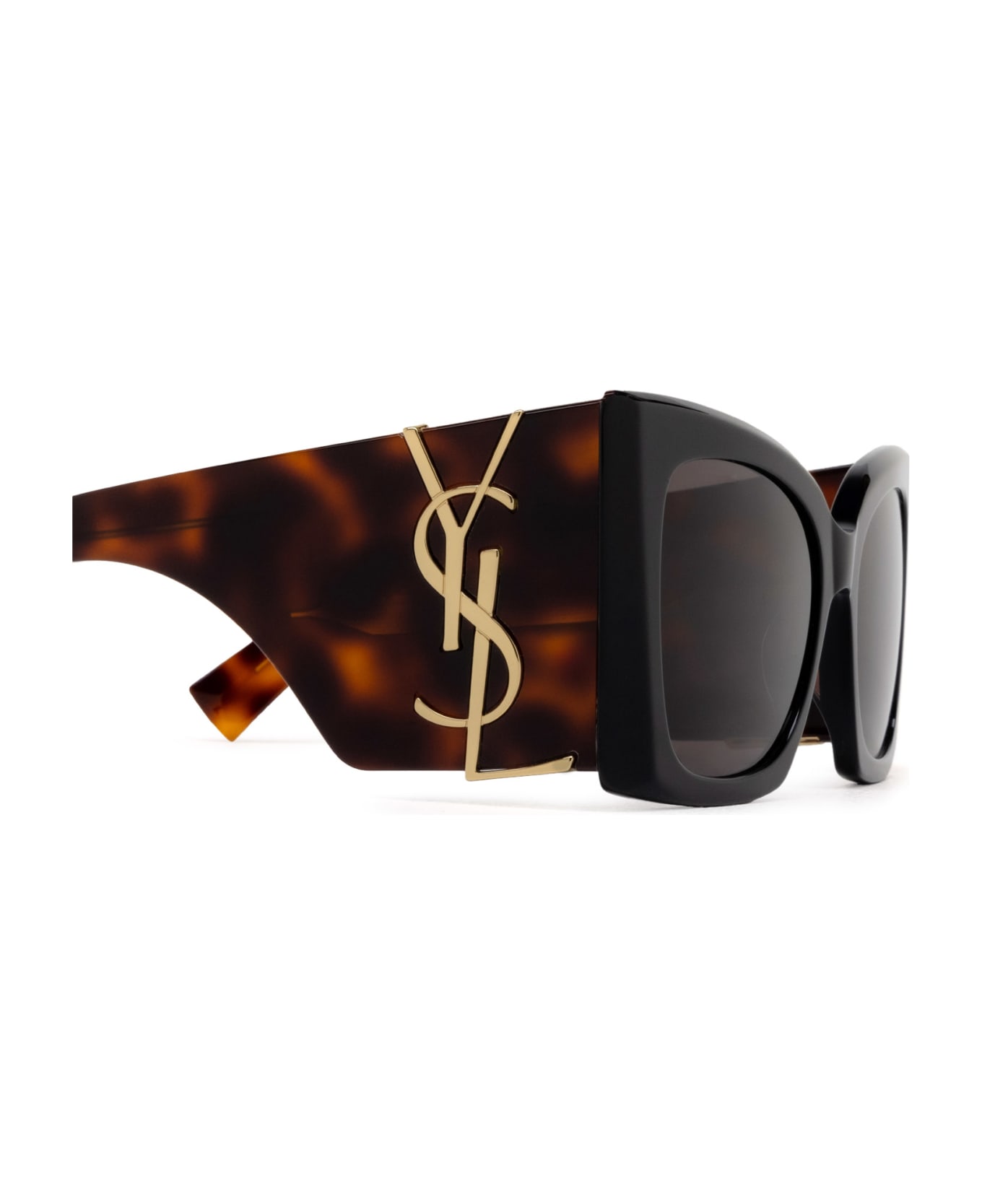 Saint Laurent Eyewear Sl M119 Blaze Black Sunglasses - Black