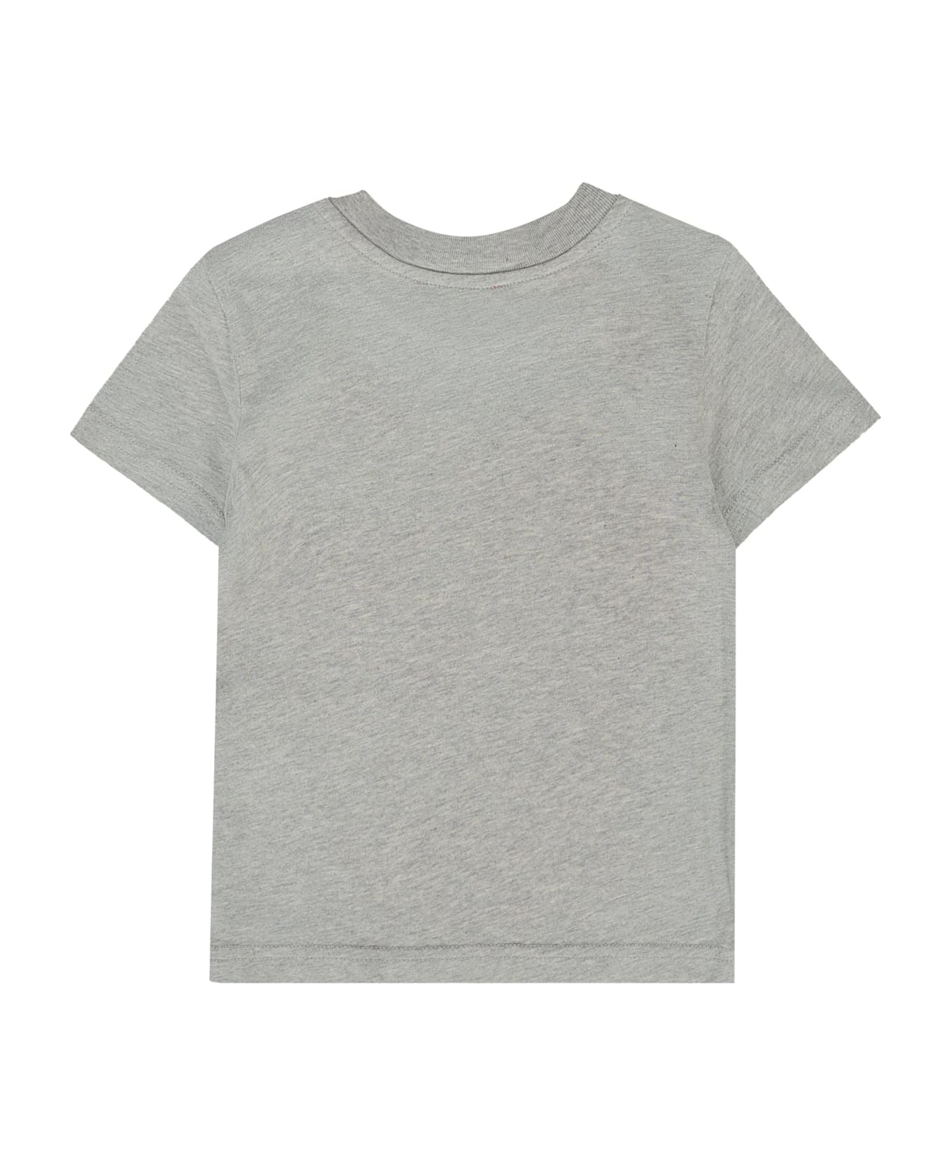 Diesel Grey T-shirt For Baby Boy With Logo - Grey