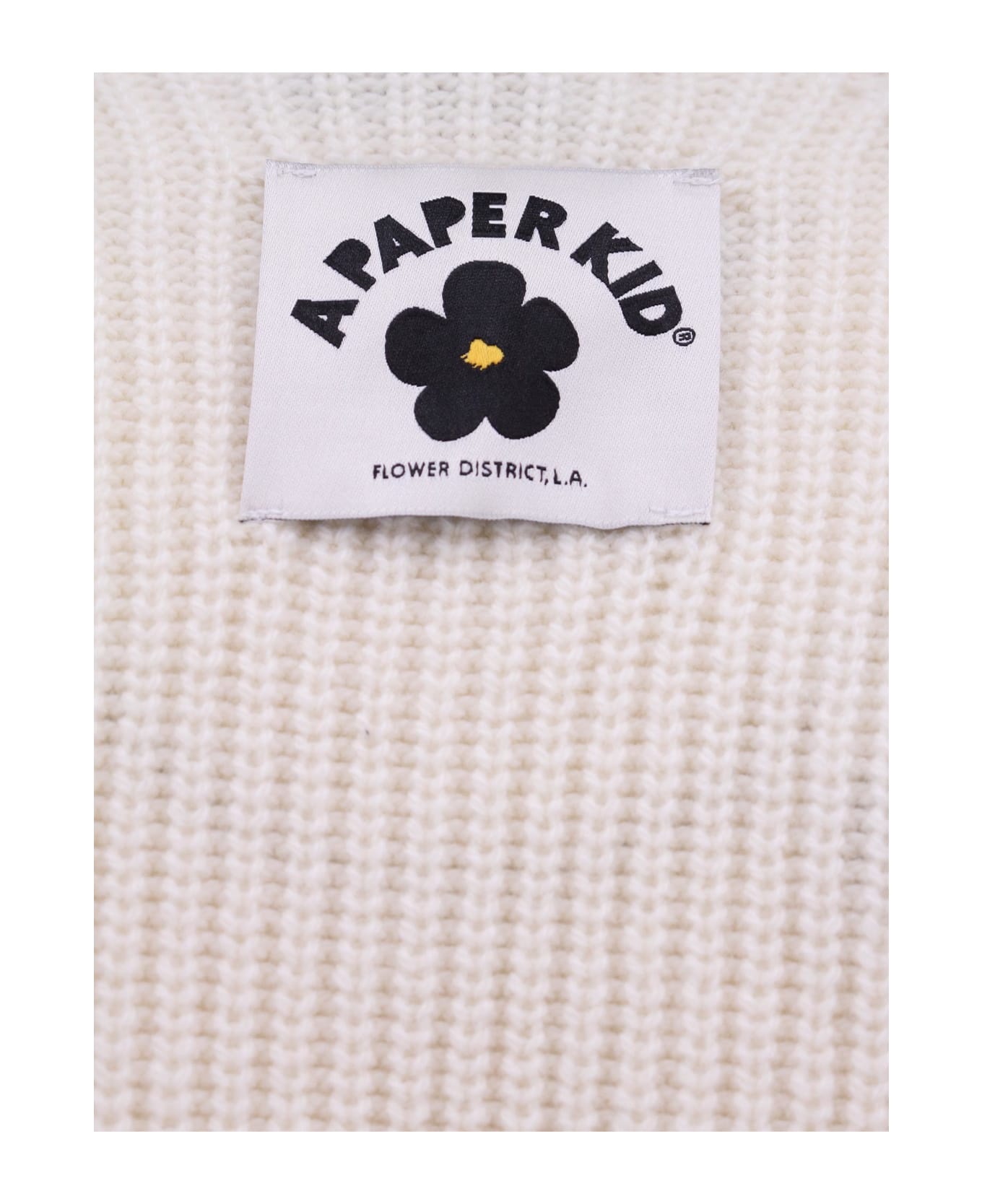 A Paper Kid Sweater - Crema