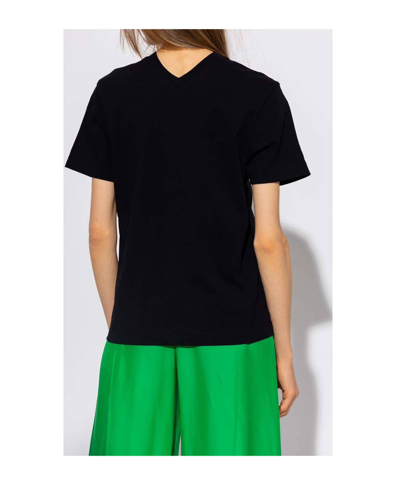Bottega Veneta Cotton T-shirt - BLACK Tシャツ