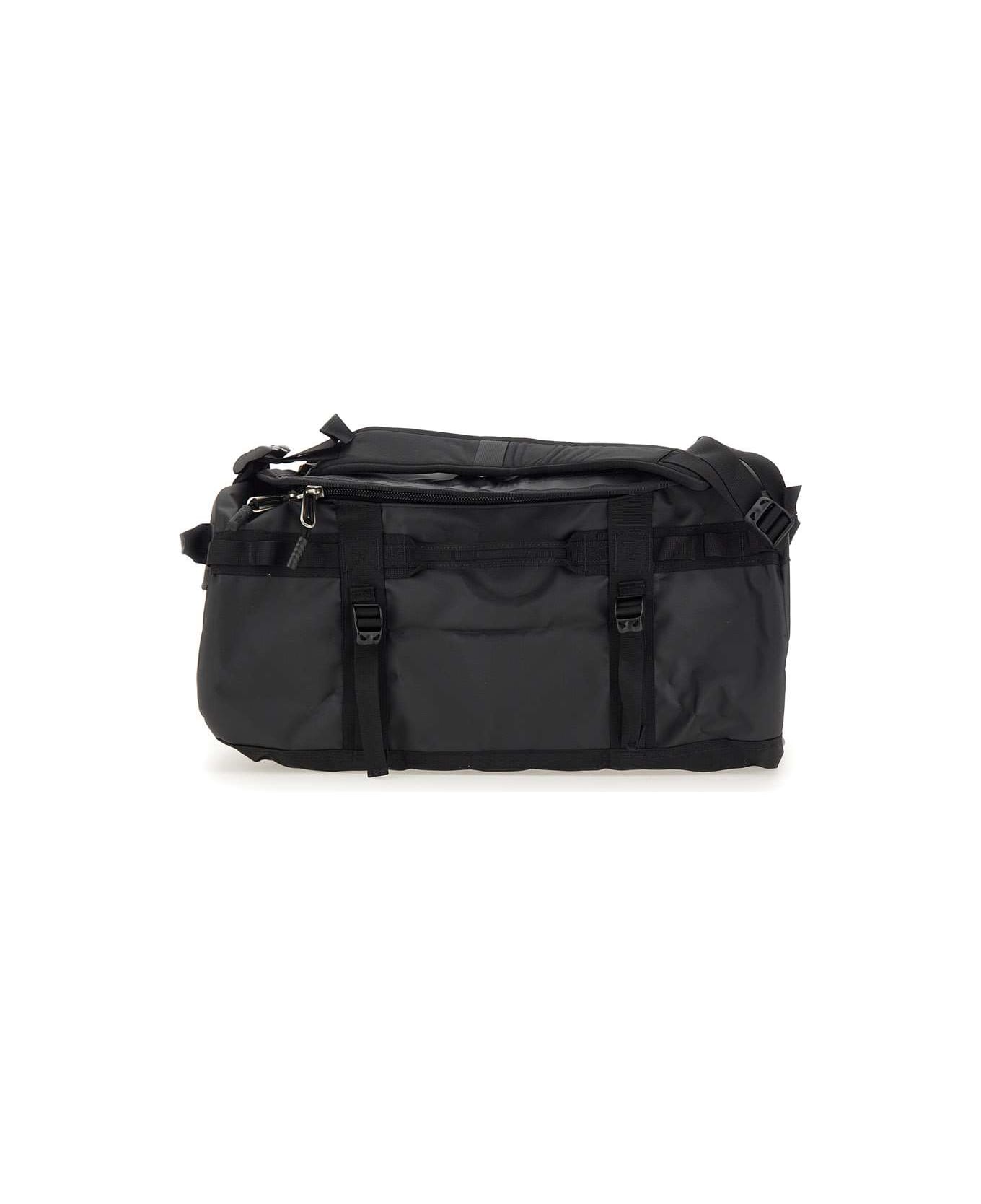 The North Face "base Camp Duffel" Bag - BLACK/WHITE トラベルバッグ