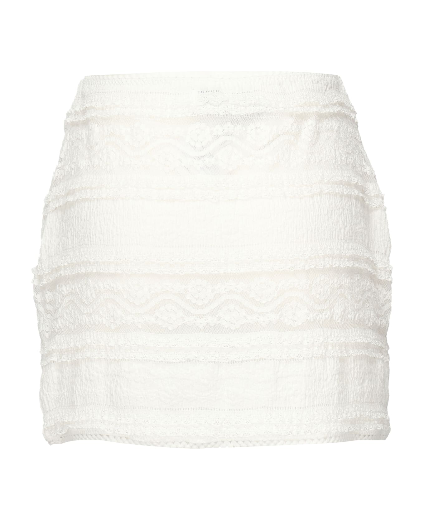 Charo Ruiz Anphy Mini Skirt - White