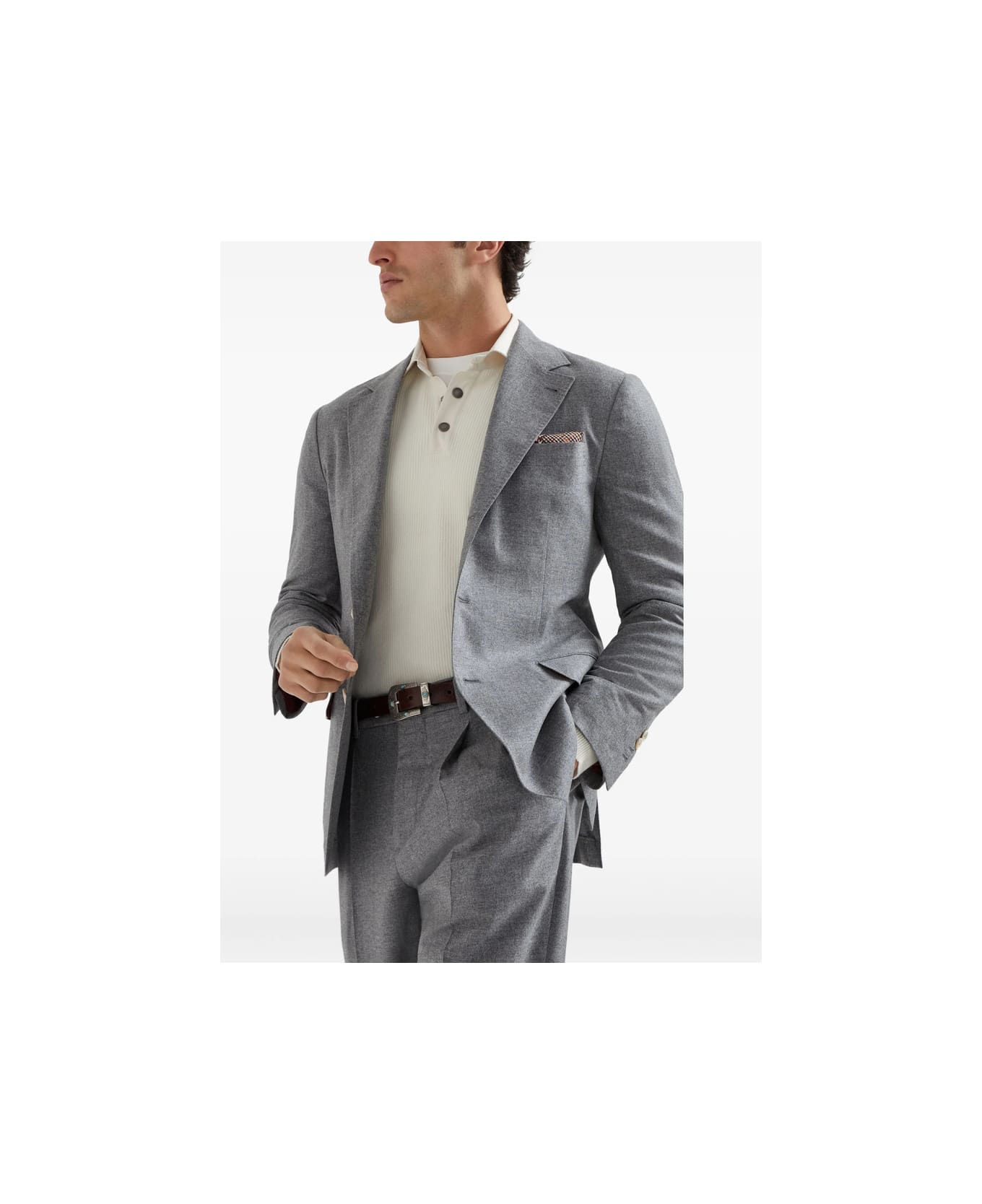 Brunello Cucinelli Sweater - WHITE