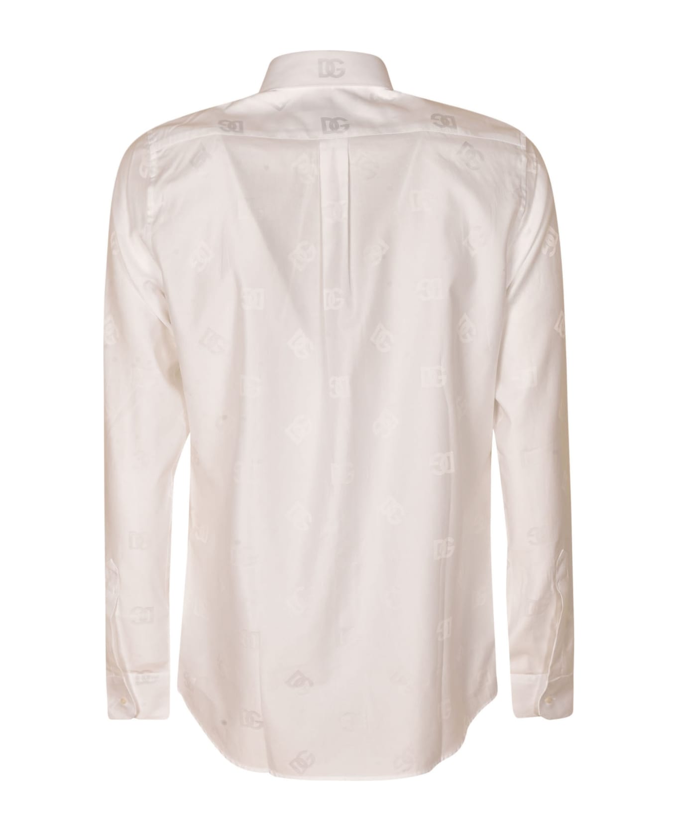 Dolce & Gabbana Long-sleeved Shirt - White